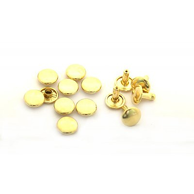 Хольнитены Гамма №33,5 (8 мм) двухсторонние золото в интернет-магазине Швейпрофи.рф