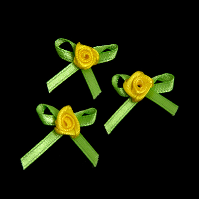 Цветы пришивные JY100125 2см 645/548 жёлтый/оливковый в интернет-магазине Швейпрофи.рф
