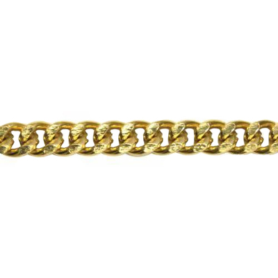 Цепочка K1415 алюмин. 9,2*7,2 мм (уп. 10 м) золото в интернет-магазине Швейпрофи.рф