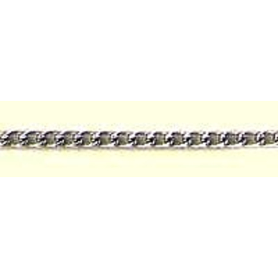 Цепочка K2001 алюмин. 5,0*3,6 мм (уп. 10 м) т. никель в интернет-магазине Швейпрофи.рф