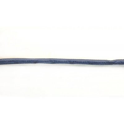 Шнур кожа иск. 3 мм (уп. 30 м) перламутровый синий в интернет-магазине Швейпрофи.рф