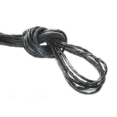 Шнур кожаный 3 мм «рептилия» (уп. 30 м) черно-серый в интернет-магазине Швейпрофи.рф