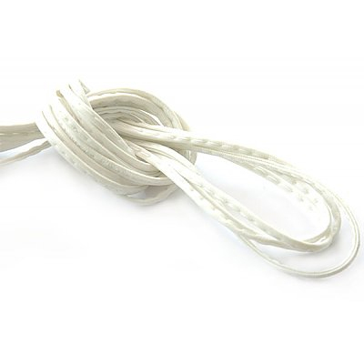 Шнур кожаный 3 мм (уп. 30 м) белый в интернет-магазине Швейпрофи.рф