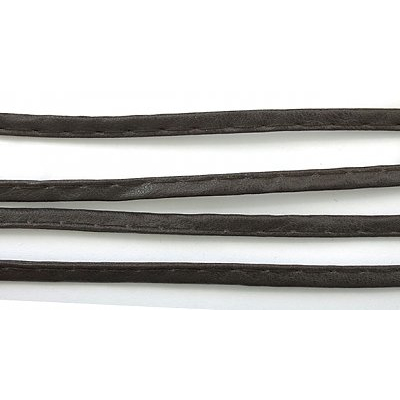 Шнур кожаный 6 мм (уп. 30 м) коричн. в интернет-магазине Швейпрофи.рф