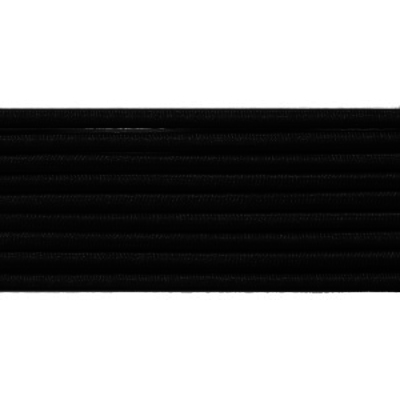 Шнур резиновый (шляпная резинка)  2.5 мм Тур. №312 т.серый  рул. 100 м в интернет-магазине Швейпрофи.рф