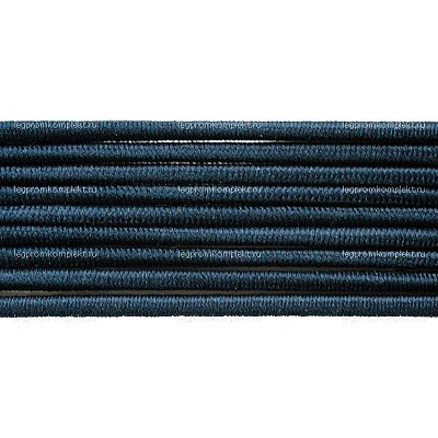 Шнур резиновый (шляпная резинка)  2.5 мм Тур. №330 синий  рул. 100 м в интернет-магазине Швейпрофи.рф