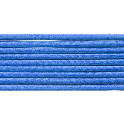 Шнур резиновый (шляпная резинка)  2.5 мм Тур. №331 голубой  рул. 100 м в интернет-магазине Швейпрофи.рф