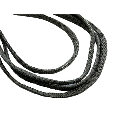 Шнур толстый В340 6 мм (уп. 100 м) №300 т.серый в интернет-магазине Швейпрофи.рф