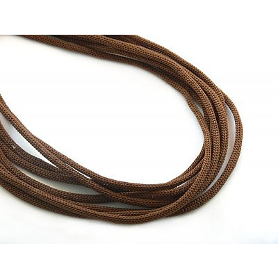 Шнур тонкий В360 4 мм (уп 100м) №250 коричневый в интернет-магазине Швейпрофи.рф