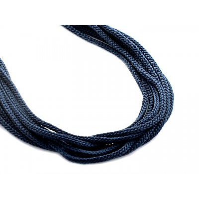 Шнур тонкий В635 4 мм (уп 100м) №205 т.-синий в интернет-магазине Швейпрофи.рф