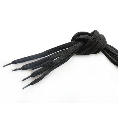 Шнурки Т3/4 150 см черн. в интернет-магазине Швейпрофи.рф