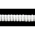 Шторная лента  25 мм №251  (уп. 100 м) белый С