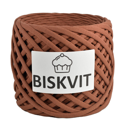 Пряжа Бисквит (Biskvit) (ленточная пряжа) брауни ИМ в интернет-магазине Швейпрофи.рф