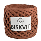Пряжа Бисквит (Biskvit) (ленточная пряжа) брауни ИМ