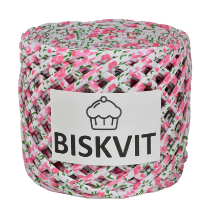 Пряжа Бисквит (ленточная пряжа) магнолия в интернет-магазине Швейпрофи.рф