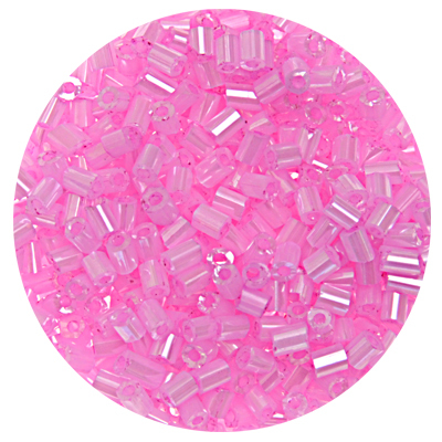 Бисер Тайвань рубка (уп. 10 г) 0151 розовый перламутровый в интернет-магазине Швейпрофи.рф