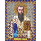 Набор для вышивания бисером Panna ЦМ-1400 «Св. Василий Великий» 8,5*10,5 см