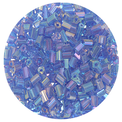 Бисер Тайвань рубка (уп. 10 г) 1166 св.-синий радужный в интернет-магазине Швейпрофи.рф