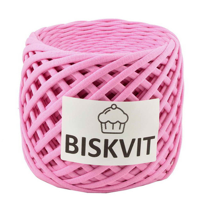 Пряжа Бисквит (Biskvit) (ленточная пряжа) барби в интернет-магазине Швейпрофи.рф