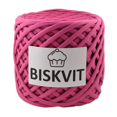 Пряжа Бисквит (Biskvit) (ленточная пряжа) ежевика в интернет-магазине Швейпрофи.рф