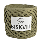 Пряжа Бисквит (Biskvit) (ленточная пряжа) шалфей ИМ