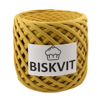 Пряжа Бисквит (Biskvit) (ленточная пряжа) мед в интернет-магазине Швейпрофи.рф