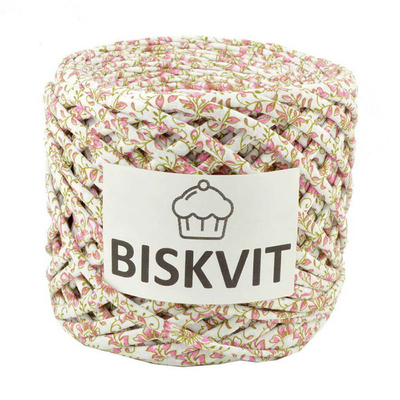 Пряжа Бисквит (Biskvit) (ленточная пряжа) скарлетт в интернет-магазине Швейпрофи.рф