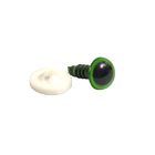 Глаза винтовые Астра 10 мм с фиксатором (уп 24шт) зеленый