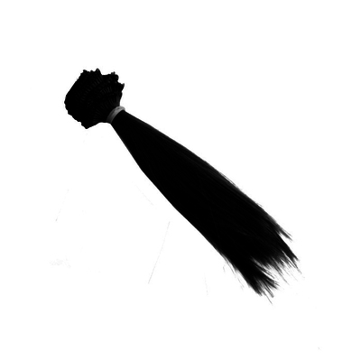 Волосы для кукол (трессы) Прямые В-100 см L-15 см 552399 чёрный в интернет-магазине Швейпрофи.рф