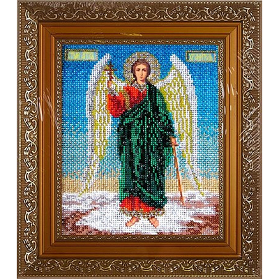 Рамка для икон Кроше №14 «Ангел Хранитель» (В-160) со стеклом в интернет-магазине Швейпрофи.рф