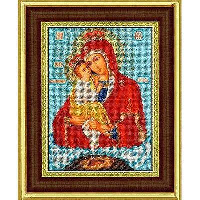 Рамка для икон Кроше №23-Д «Почаевская» (В-170) со стеклом в интернет-магазине Швейпрофи.рф