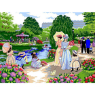 Рисунок на канве Гелиос Г-009 «Таврический сад» 43,5*57 см