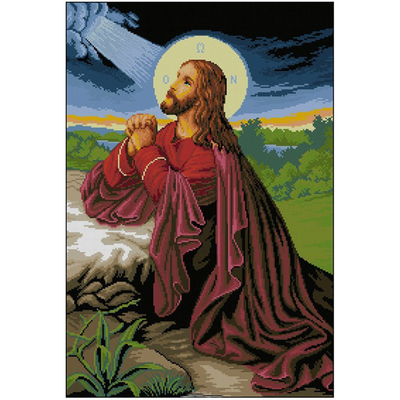 Рисунок на канве Гелиос И-029 «Иисус Христос» 40*56,5 см в интернет-магазине Швейпрофи.рф