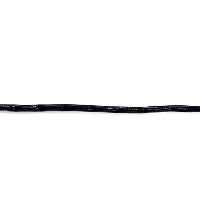 Шнур кожа иск. 3 мм (уп. 30 м) перламутровый черный в интернет-магазине Швейпрофи.рф