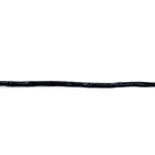 Шнур кожа иск. 3 мм (уп. 30 м) перламутровый черный