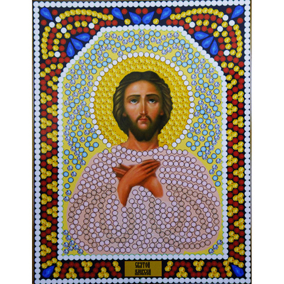 Алмазная мозаика ТМ Наследие 058 «Алексей» 10,5*14,5 см в интернет-магазине Швейпрофи.рф