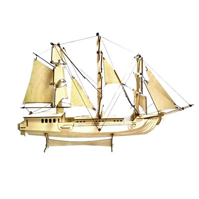 Сборная деревянная модель 116 «Клиппер» (корабль) 74*50*23 см в интернет-магазине Швейпрофи.рф