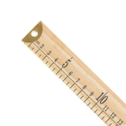 Метр деревянный 1м, см/дюймы 1217321