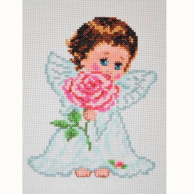 Набор для вышивания Алиса 0-013 «Ангелок любви» 10*14 см в интернет-магазине Швейпрофи.рф