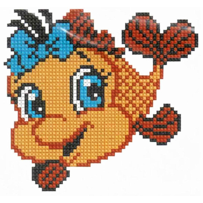 Набор для вышивания Искусница №240 «Любопытная рыбка» в интернет-магазине Швейпрофи.рф