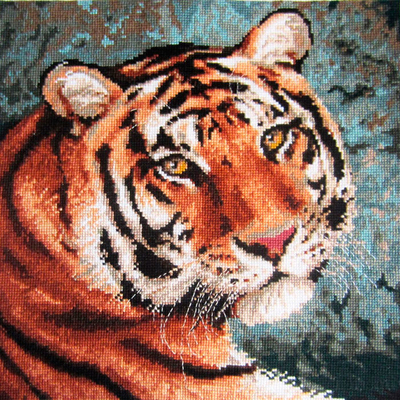 Набор для вышивания Риолис №1282 «Амурский тигр» 40*40 см в интернет-магазине Швейпрофи.рф