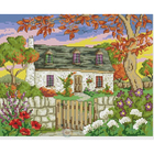 Рисунок на канве Гелиос Д-005 «Домик в саду» 25*32 см