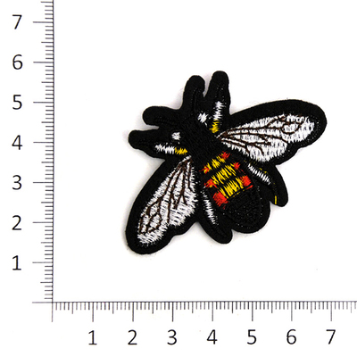Термоаппликация №201 «Пчела» (8) 7*6 см в интернет-магазине Швейпрофи.рф