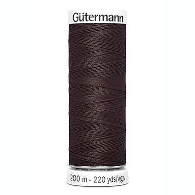 Нитки п/э Гутерман GUTERMAN №40 200 м 682 т. коричневый* в интернет-магазине Швейпрофи.рф