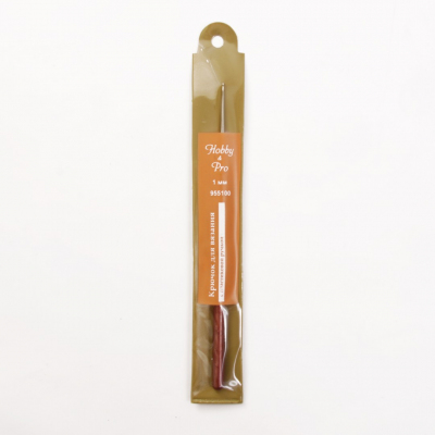 Крючок вязальный HP металл с пластиковой ручкой 14 см 1,00 мм в интернет-магазине Швейпрофи.рф