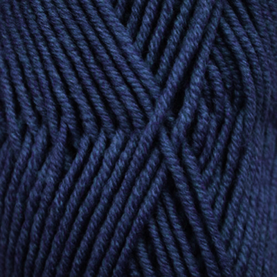 Пряжа Лана голд 800 (LanaGold 800 ) 100 г / 800 м, 058 т. синий в интернет-магазине Швейпрофи.рф