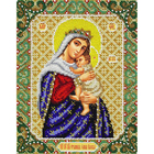 Набор для вышивания бисером Паутинка Б-1062 «Пр. Богородица Отчаянных. Единая надежда» 20*25 см