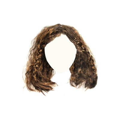 Волосы для кукол Парик QS-12 10 см каштановый в интернет-магазине Швейпрофи.рф