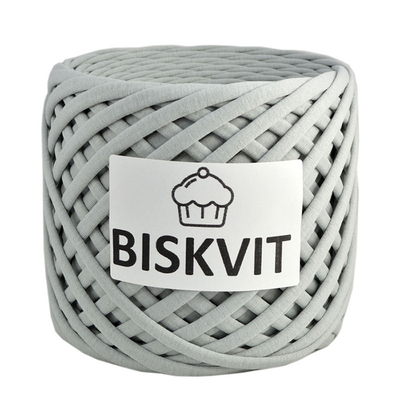 Пряжа Бисквит (Biskvit) (ленточная пряжа) жемчужный ИМ в интернет-магазине Швейпрофи.рф