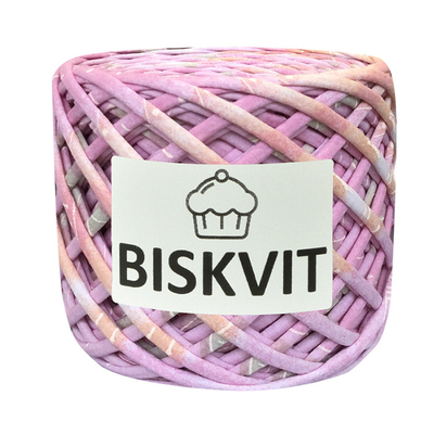 Пряжа Бисквит (Biskvit) (ленточная пряжа) пион в интернет-магазине Швейпрофи.рф